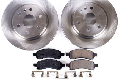 PowerStop Power Stop 08-17 Buick Enclave Front Autospecialty Brake Kit - Brakes Rotors & Pads