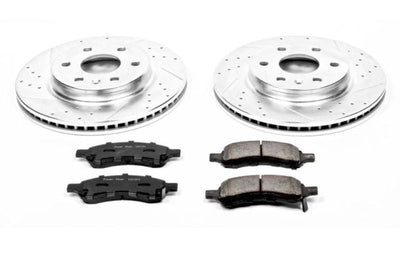 PowerStop Power Stop 08-17 Buick Enclave Front Z23 Evolution Sport Brake Kit - Brakes Rotors & Pads