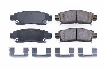 PowerStop Power Stop 08-17 Buick Enclave Rear Z17 Evolution Ceramic Brake Pads w/Hardware - Brakes Rotors &
