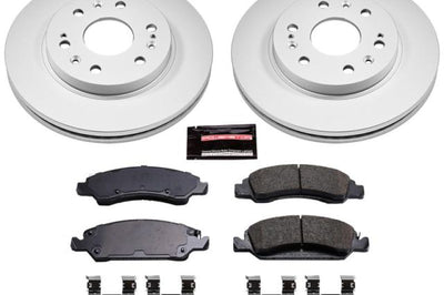 PowerStop Power Stop 08-19 Cadillac Escalade Front Z17 Evolution Geomet Coated Brake Kit - Brakes Rotors & Pads