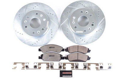 PowerStop Power Stop 08-19 Cadillac Escalade Front Z36 Truck & Tow Brake Kit - Brakes Rotors Pads