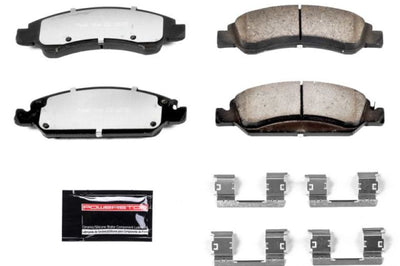 PowerStop Power Stop 08-19 Cadillac Escalade Front Z36 Truck & Tow Brake Pads w/Hardware - Brakes Rotors