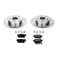 PowerStop Power Stop 09-10 Acura TSX Rear Z23 Evolution Sport Brake Kit - Brakes Rotors & Pads