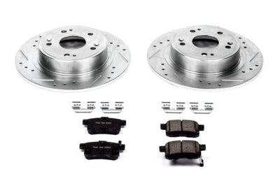 PowerStop Power Stop 09-10 Acura TSX Rear Z23 Evolution Sport Brake Kit - Brakes Rotors & Pads
