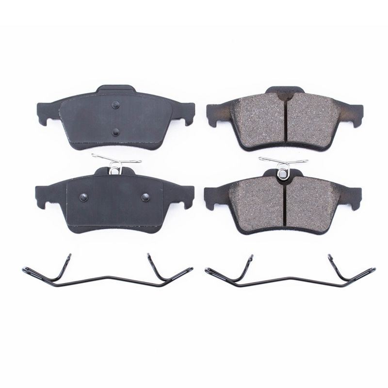 PowerStop Power Stop 09-10 Chevrolet Cobalt Rear Z17 Evolution Ceramic Brake Pads w/Hardware - Brakes Rotors &