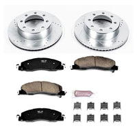 PowerStop Power Stop 09-10 Dodge Ram 2500 Front Z23 Evolution Sport Brake Kit - Brakes Rotors & Pads