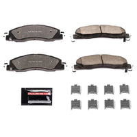 PowerStop Power Stop 09-10 Dodge Ram 2500 Front Z36 Truck & Tow Brake Pads w/Hardware - Brakes Rotors