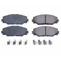 PowerStop Power Stop 09-10 Pontiac Vibe Front Z17 Evolution Ceramic Brake Pads w/Hardware - Brakes Rotors &