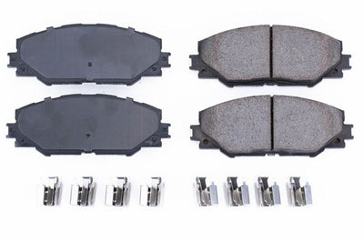 PowerStop Power Stop 09-10 Pontiac Vibe Front Z17 Evolution Ceramic Brake Pads w/Hardware - Brakes Rotors &