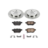 PowerStop Power Stop 09-10 Pontiac Vibe Rear Autospecialty Brake Kit - Brakes Rotors & Pads