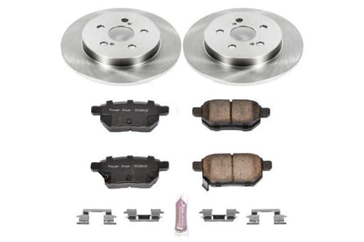 PowerStop Power Stop 09-10 Pontiac Vibe Rear Autospecialty Brake Kit - Brakes Rotors & Pads