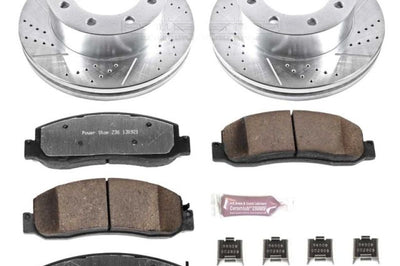 PowerStop Power Stop 09-11 Ford F-250 Super Duty Front Z36 Truck & Tow Brake Kit - Brakes Rotors Pads