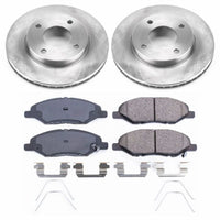 PowerStop Power Stop 09-11 Nissan Versa Front Autospecialty Brake Kit - Brakes Rotors & Pads