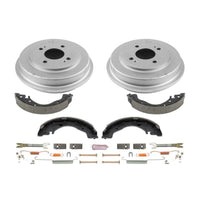 PowerStop Power Stop 09-12 Honda Fit Rear Autospecialty Drum Kit - Brakes Rotors & Pads