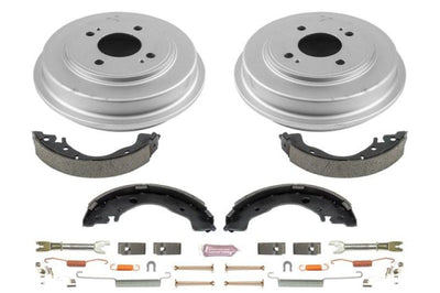 PowerStop Power Stop 09-12 Honda Fit Rear Autospecialty Drum Kit - Brakes Rotors & Pads