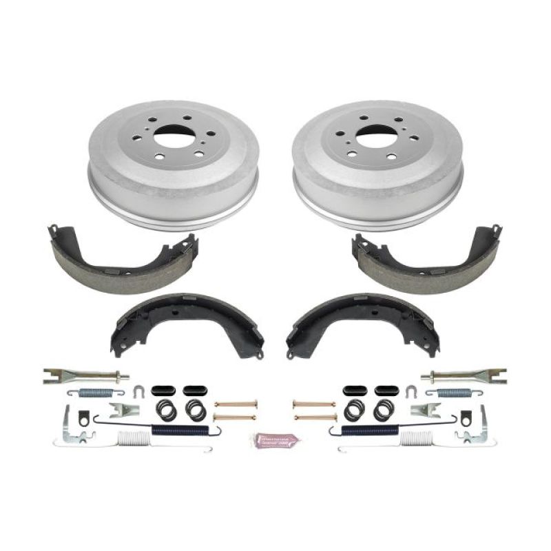 PowerStop Power Stop 09-13 Chevrolet Silverado 1500 2WD Rear Autospecialty Drum Kit - Brakes Rotors & Pads