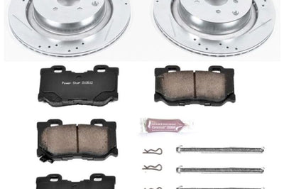 PowerStop Power Stop 09-13 Infiniti FX50 Rear Z23 Evolution Sport Brake Kit - Brakes Rotors & Pads