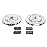 PowerStop Power Stop 09-15 Cadillac CTS Rear Z23 Evolution Sport Brake Kit - Brakes Rotors & Pads