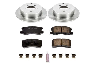 PowerStop Power Stop 09-15 Mitsubishi Lancer Rear Autospecialty Brake Kit - Brakes Rotors & Pads