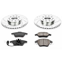 PowerStop Power Stop 10-12 Audi A3 Front Z23 Evolution Sport Brake Kit - Brakes Rotors & Pads