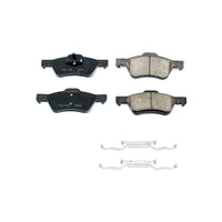 PowerStop Power Stop 10-12 Ford Escape Front Z17 Evolution Ceramic Brake Pads w/Hardware - Brakes Rotors &