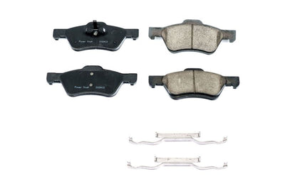 PowerStop Power Stop 10-12 Ford Escape Front Z17 Evolution Ceramic Brake Pads w/Hardware - Brakes Rotors &