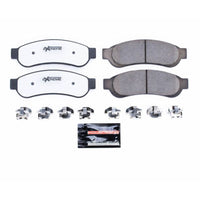 PowerStop Power Stop 10-12 Ford F-250 Super Duty Rear Z36 Truck & Tow Brake Pads w/Hardware - Brakes Rotors