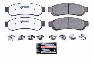 PowerStop Power Stop 10-12 Ford F-250 Super Duty Rear Z36 Truck & Tow Brake Pads w/Hardware - Brakes Rotors