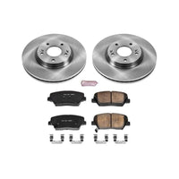 PowerStop Power Stop 10-12 Hyundai Santa Fe Front Autospecialty Brake Kit - Brakes Rotors & Pads