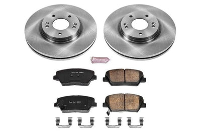 PowerStop Power Stop 10-12 Hyundai Santa Fe Front Autospecialty Brake Kit - Brakes Rotors & Pads