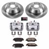 PowerStop Power Stop 10-12 Hyundai Santa Fe Rear Autospecialty Brake Kit w/Calipers - Brakes Rotors & Pads