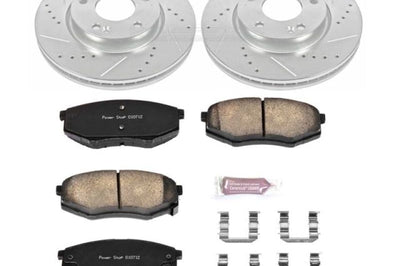 PowerStop Power Stop 10-12 Hyundai Tucson Front Z23 Evolution Sport Brake Kit - Brakes Rotors & Pads