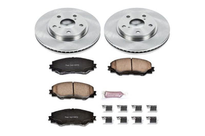 PowerStop Power Stop 10-12 Lexus HS250h Front Autospecialty Brake Kit - Brakes Rotors & Pads