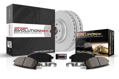 PowerStop Power Stop 10-12 Lexus HS250h Front Z17 Evolution Geomet Coated Brake Kit - Brakes Rotors & Pads
