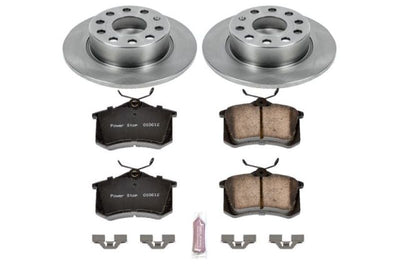 PowerStop Power Stop 10-13 Audi A3 Rear Autospecialty Brake Kit - Brakes Rotors & Pads