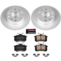 PowerStop Power Stop 10-13 Audi A3 Rear Z23 Evolution Sport Coated Brake Kit - Brakes Rotors & Pads