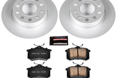 PowerStop Power Stop 10-13 Audi A3 Rear Z23 Evolution Sport Coated Brake Kit - Brakes Rotors & Pads