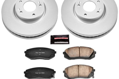 PowerStop Power Stop 10-15 Hyundai Tucson Front Z17 Evolution Geomet Coated Brake Kit - Brakes Rotors & Pads