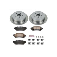 PowerStop Power Stop 10-15 Lexus RX350 Rear Autospecialty Brake Kit - Brakes Rotors & Pads