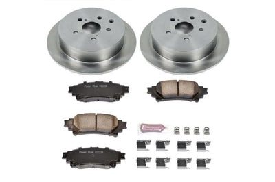 PowerStop Power Stop 10-15 Lexus RX350 Rear Autospecialty Brake Kit - Brakes Rotors & Pads