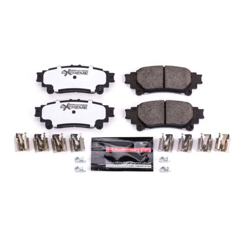 PowerStop Power Stop 10-15 Lexus RX350 Rear Z36 Truck & Tow Brake Pads w/Hardware - Brakes Rotors