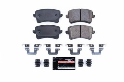 PowerStop Power Stop 10-16 Audi A4 Rear Z23 Evolution Sport Brake Pads w/Hardware - Brakes Rotors &