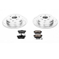 PowerStop Power Stop 10-18 Acura RDX Rear Z23 Evolution Sport Brake Kit - Brakes Rotors & Pads