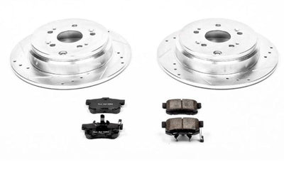 PowerStop Power Stop 10-18 Acura RDX Rear Z23 Evolution Sport Brake Kit - Brakes Rotors & Pads