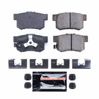 PowerStop Power Stop 10-18 Acura RDX Rear Z23 Evolution Sport Brake Pads w/Hardware - Brakes Rotors &
