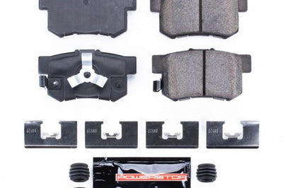 PowerStop Power Stop 10-18 Acura RDX Rear Z23 Evolution Sport Brake Pads w/Hardware - Brakes Rotors &
