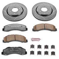 PowerStop Power Stop 10-18 Ford Expedition Front Z36 Truck & Tow Brake Kit - Brakes Rotors Pads