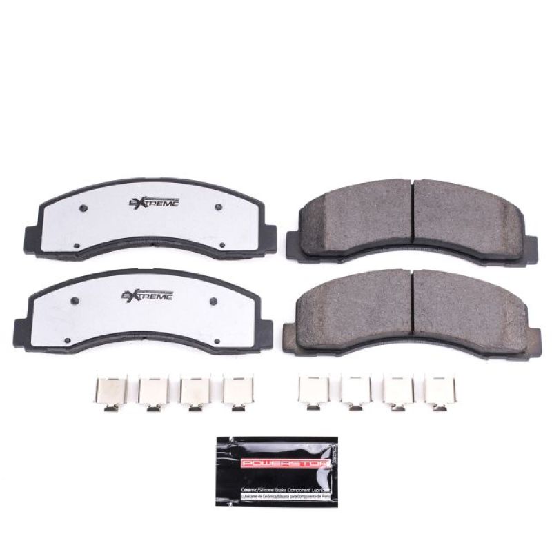 PowerStop Power Stop 10-19 Ford Expedition Front Z36 Truck & Tow Brake Pads w/Hardware - Brakes Rotors