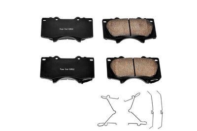 PowerStop Power Stop 10-19 Lexus GX460 Front Z17 Evolution Ceramic Brake Pads w/Hardware - Brakes Rotors &