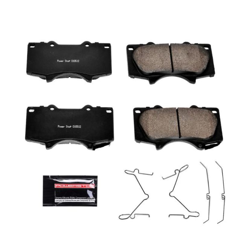 PowerStop Power Stop 10-19 Lexus GX460 Front Z23 Evolution Sport Brake Pads w/Hardware - Brakes Rotors &
